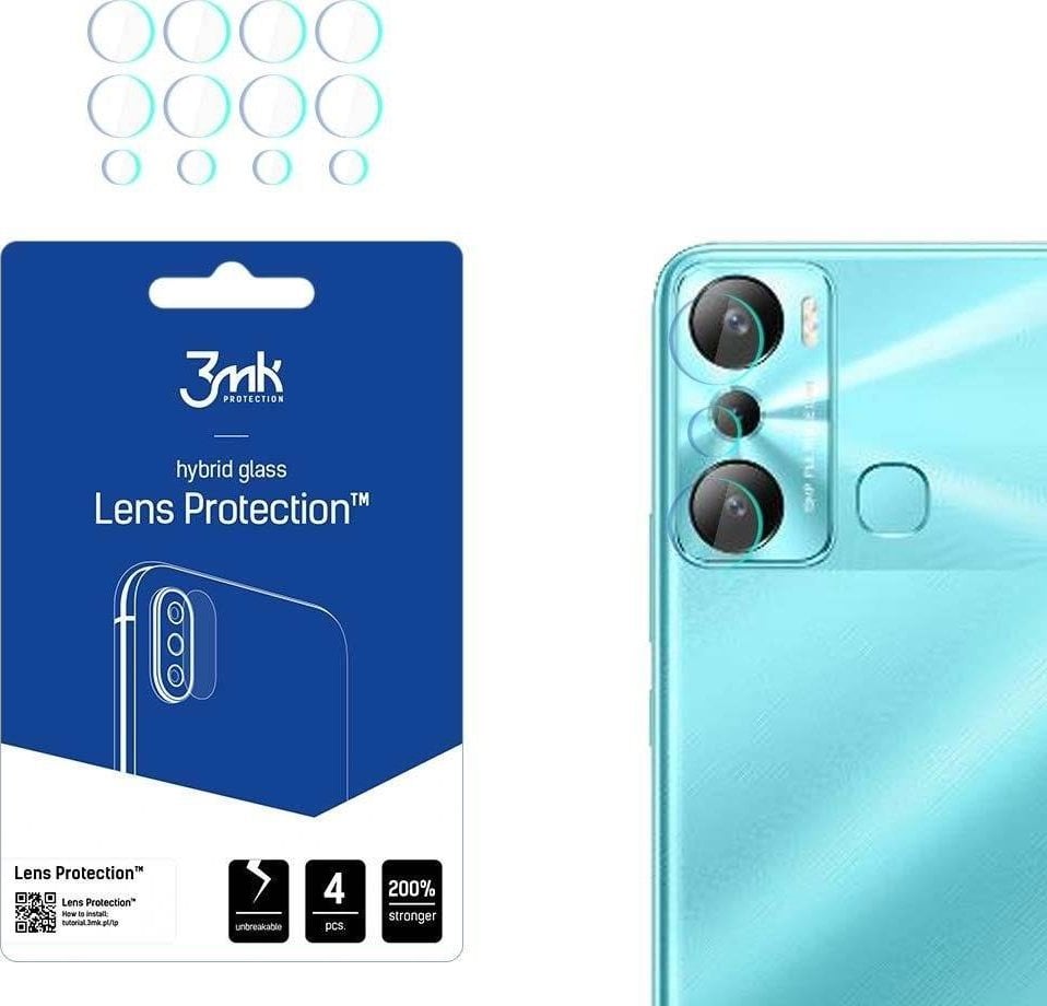 3MK 3MK Lens Protect Infinix Hot 20 Protectie lentile camerei 4buc
