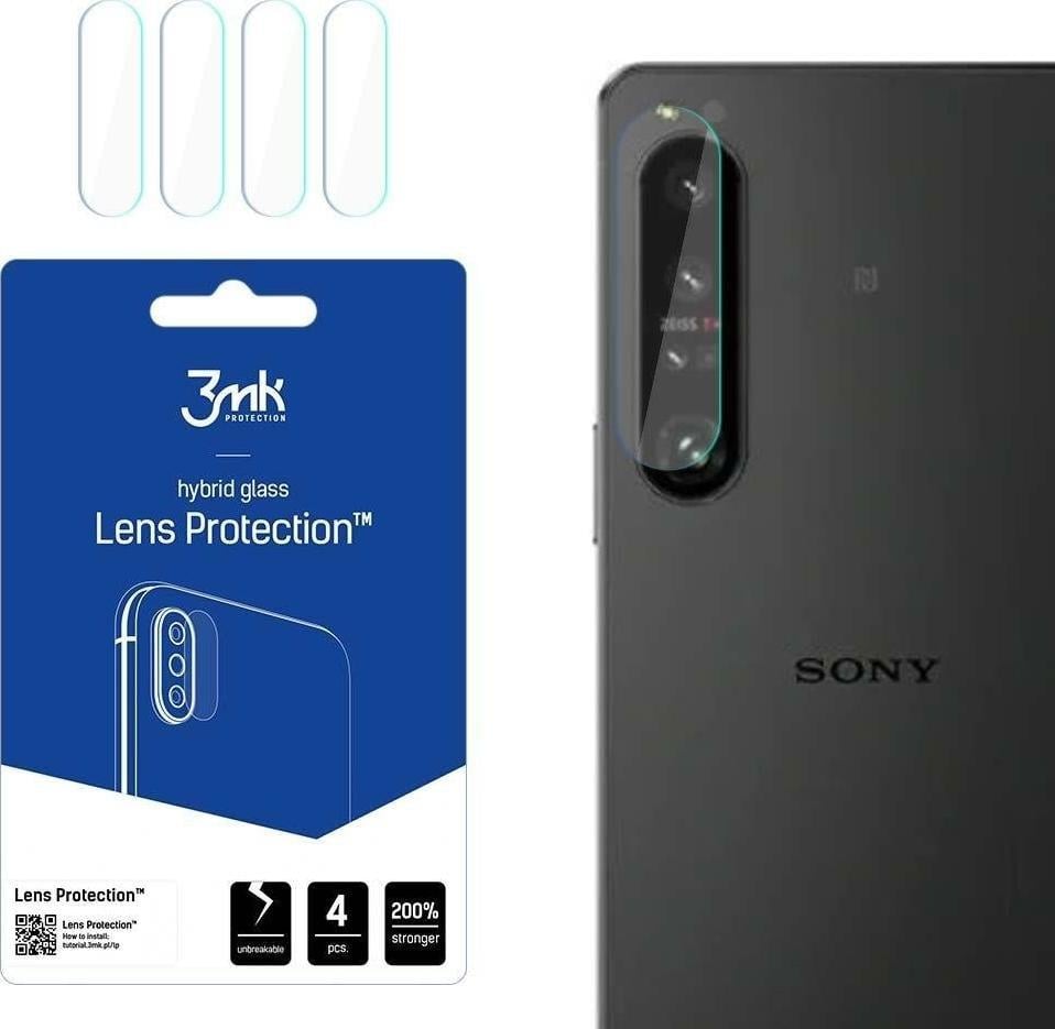 Folii protectie telefoane - Protectie obiectiv 3MK 3MK Sony Xperia 1 IV Protectie lentile camerei 4buc