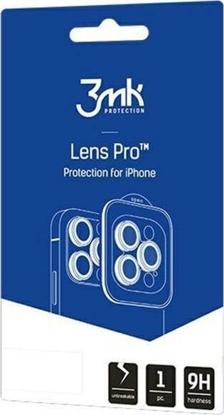 3MK 3MK Lens Protection Pro Sam A14/A34 5G A346 negru/negru, Protectie obiectiv cu cadru de montare 1buc