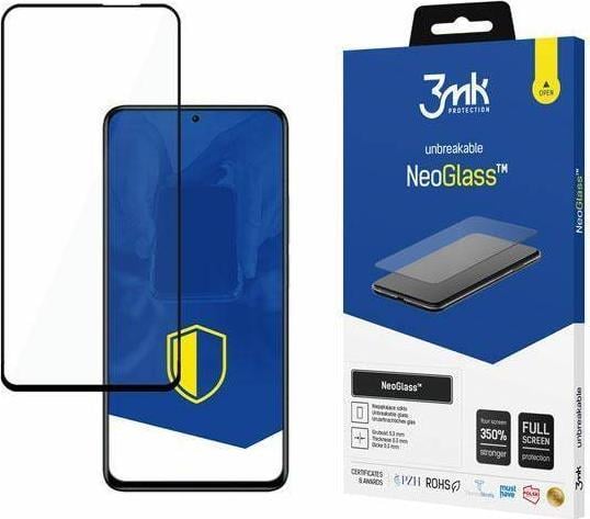 Sticla de protectie compozita 3MK Neoglass Xiaomi Redmi Note 11 Pro, Negru