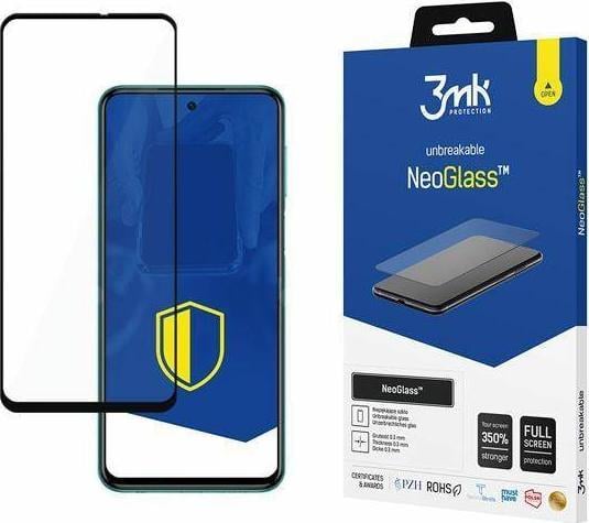 3MK 3MK NeoGlass Xiaomi Redmi Note 9 Pro 5G negru/negru