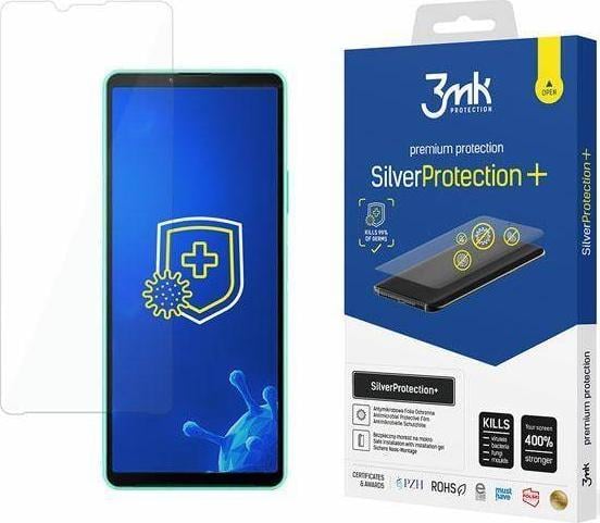 Film umed antimicrobian 3MK 3MK Silver Protect+ Sony Xperia 10 IV