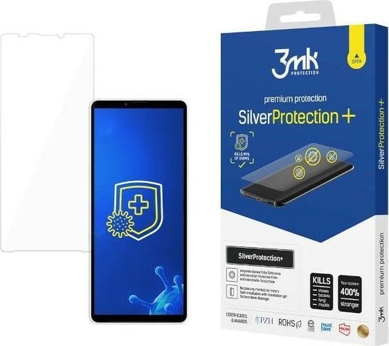 Film umed antimicrobian 3MK 3MK Silver Protect+ Sony Xperia 10V