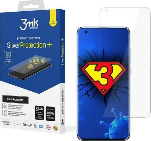 Folie de protectie 3MK Antimicrobiana Silver Protection + pentru Xiaomi Mi 10