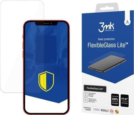 Folie ecran 3MK FlexibleGlass Lite, pentru Realme 9 5G India, Structura hibrida, 6H, 0.16 mm, Transparent