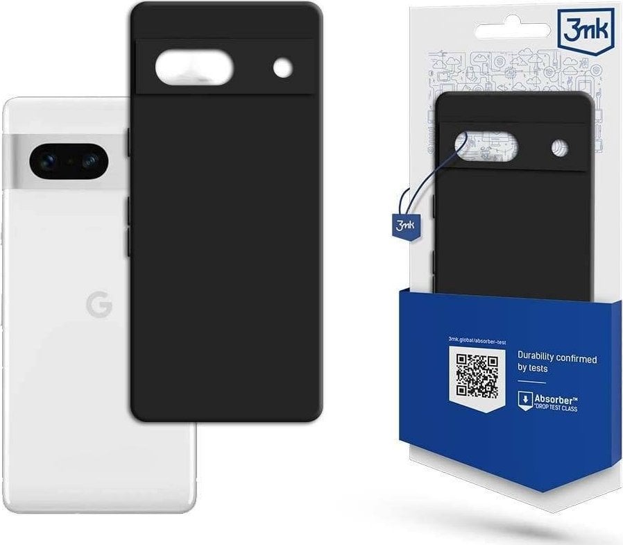 Husă mată 3MK Google Pixel 7A 5G neagră (3MK4799)