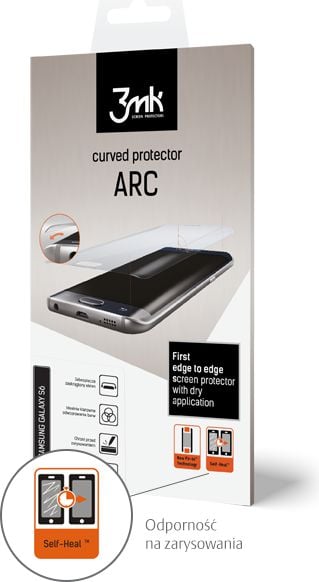 Folii protectie telefoane - Folie de protectie 3mk Folie protectie telefon 3MK Folie ARC pentru Samsung Galaxy S8 Plus (BRA005476)