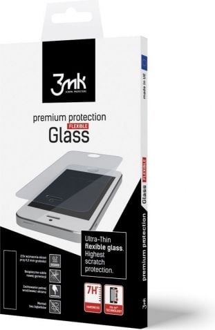 Folie protectie lentila si display 3MK Flexible Glass pentru camere video sport GoPro Hero5/6/7, Transparent