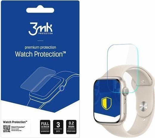 Film de protecție 3MK 3MK ARC Watch Apple Watch 8 41 mm