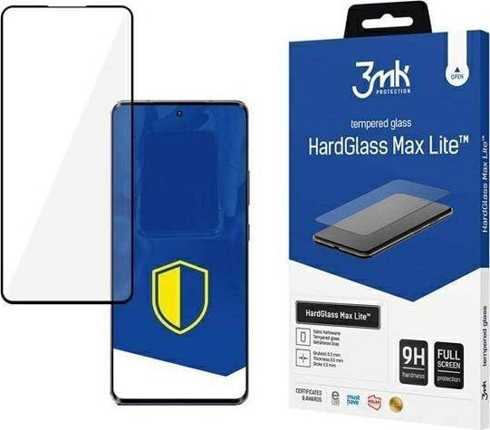 Sticlă temperată 3MK 3MK HardGlass Max Lite Motorola Edge 30 Fusion negru