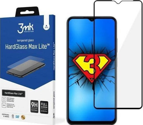 Sticlă temperată 3MK 3MK HardGlass Max Lite Xiaomi Redmi Note 11R negru