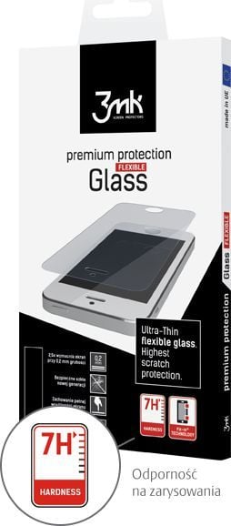 Folie de protectie 3mk Sticla hibrid FlexibleGlass pentru Blackberry Passport Silver