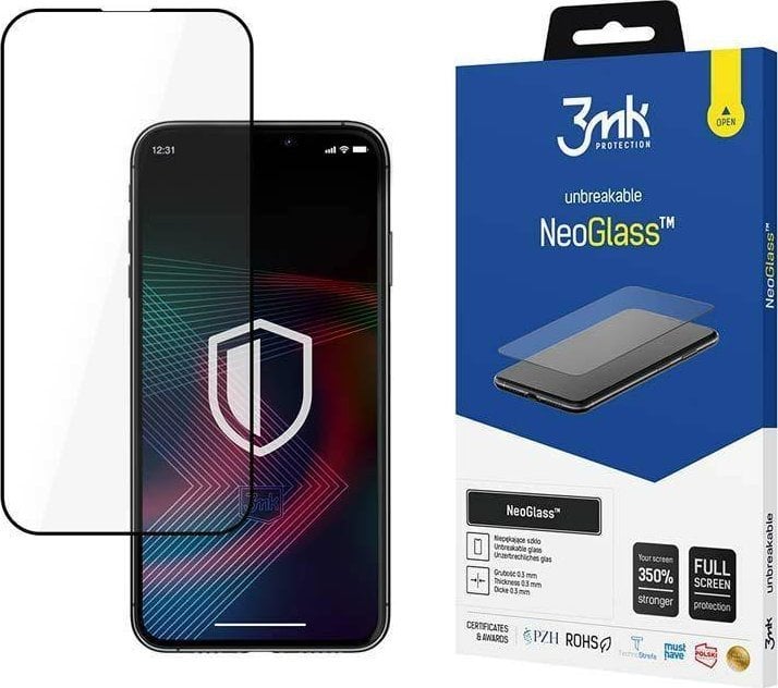 Sticlă de protecție 3MK 3MK NeoGlass Apple iPhone 14 Pro Max negru