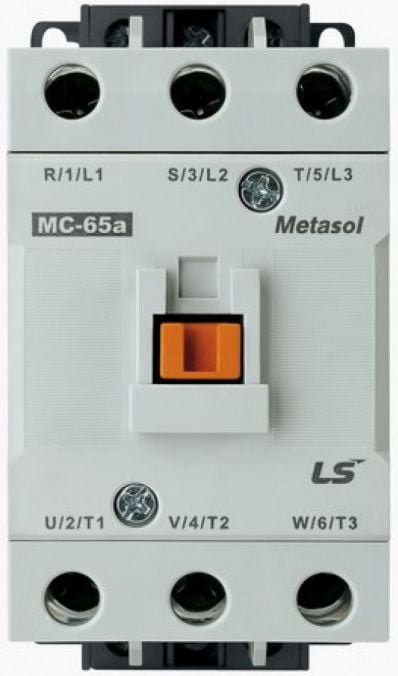 3P 30kW contactor 65A 24V AC 1Z 1R (MC-65A 24VAC 1a1b)