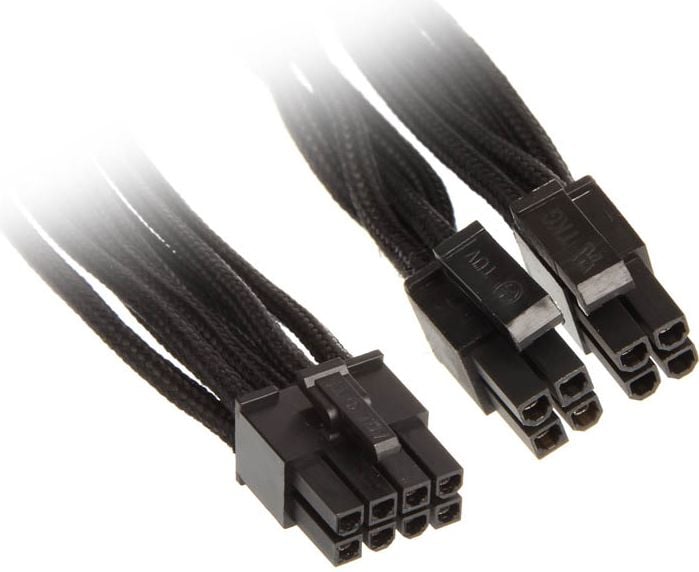 4 cablu + 4-ATX / EPS modular surse de alimentare, 550mm, negru (SST-PP06B-EPS55)