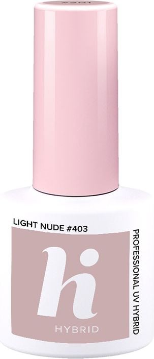 403 hi hybrid Choco&amp;Latte lakier hybrydowy Light Nude 5ml