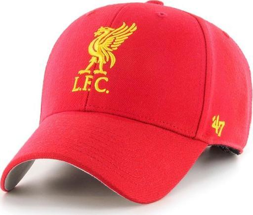 47 Brand 47 Brand EPL FC Liverpool Cap EPL-MVP04WBV-RDG Czerwone One size