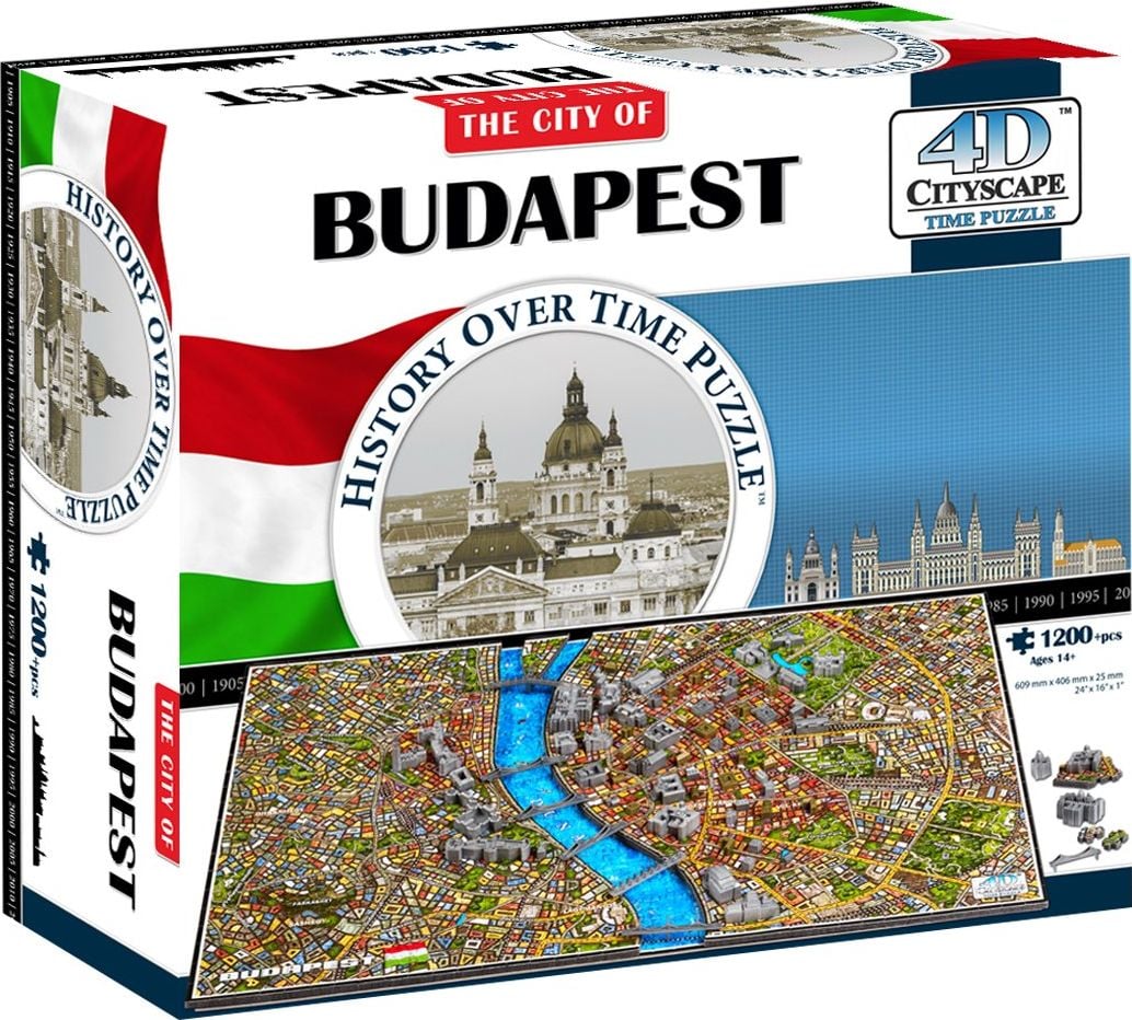 4D City 4D Puzzle Budapesta (GK2008)