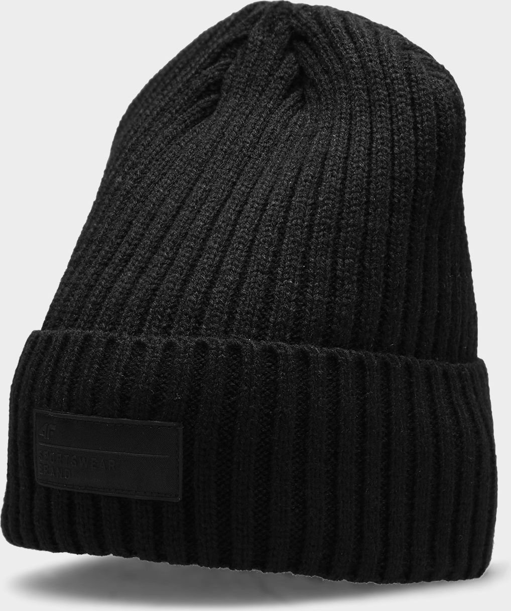 4f Pălărie de iarnă H4Z22-CAM013 Deep Black rM