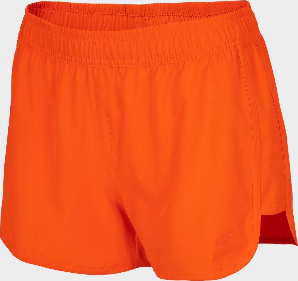 4f Pantaloni scurți de damă H4L22-SKDT012 Orange neon s. M