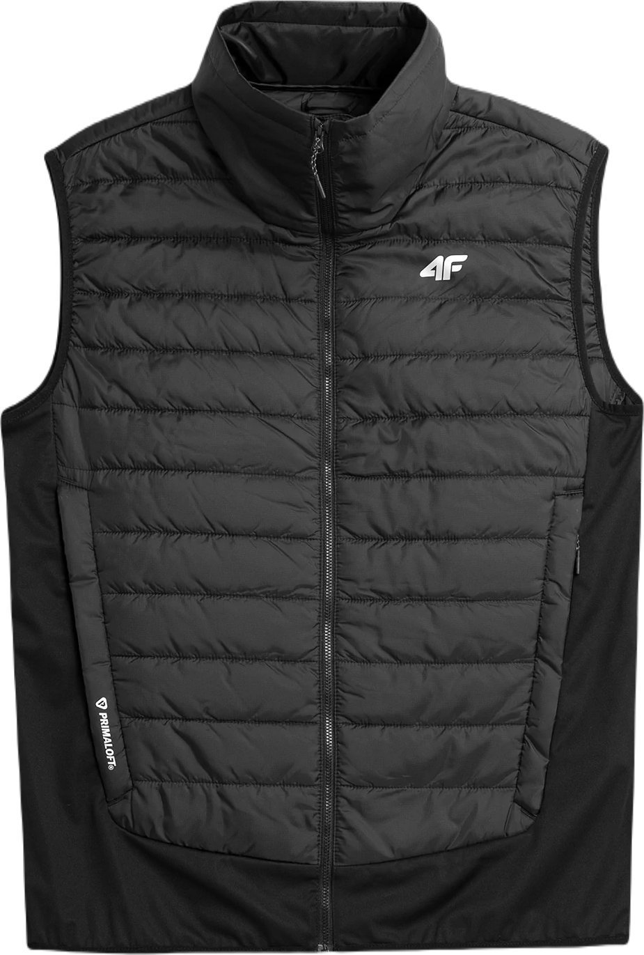 4f PrimaLoft Black Eco vesta de puf neagră s. S (H4Z22-BZM060)