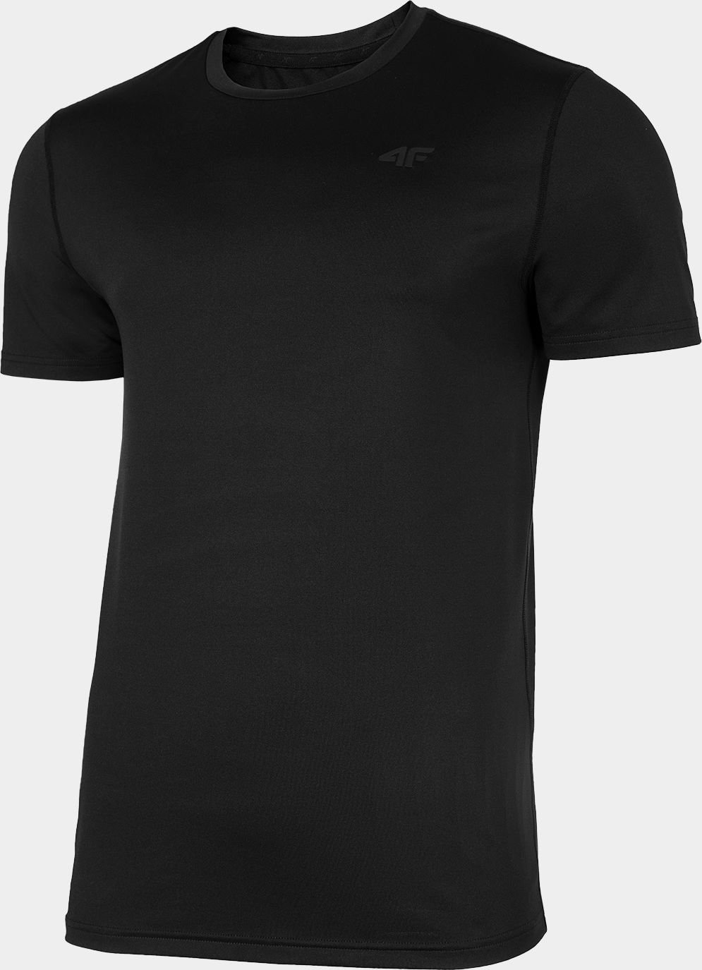 4f Tricou bărbați H4Z22-TSMF351 Deep Black rS