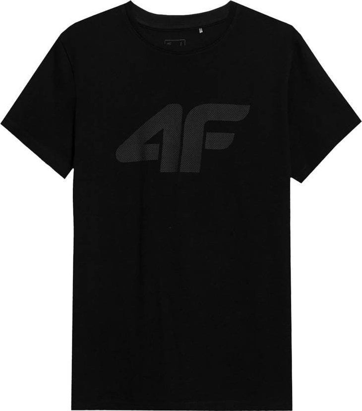 4f Tricou bărbați Tricou 4F cu imprimeu BLACK L