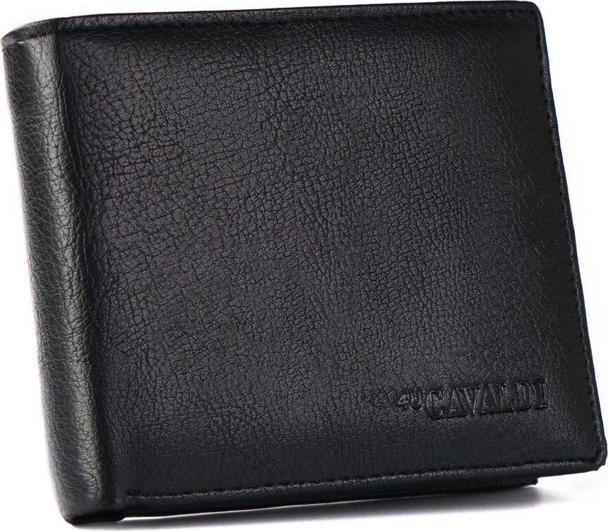 4U Cavaldi Duży portfel męski z kieszenią na dowód rejestracyjny — Cavaldi