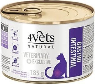4Vets 4VETS NATURAL - Gastro Intensinal Cat 185g