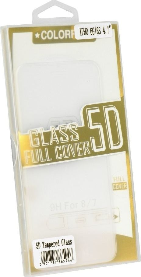 5D Full Glue Tempered Glass - do Iphone 6G/6S 4,7` Transparent