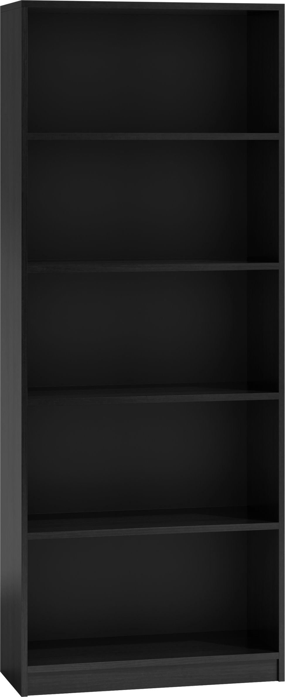 60cm cabinet de bibliotecă raft lianti negru carte