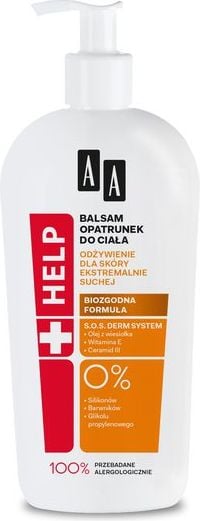 AA HELP Balsam-opatrunek do ciaÅ‚a - skÃ³ra ekstremalnie sucha 400ml