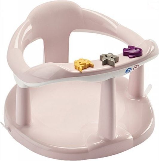 Suport ergonomic pentru baie Aquababy Powder Pink