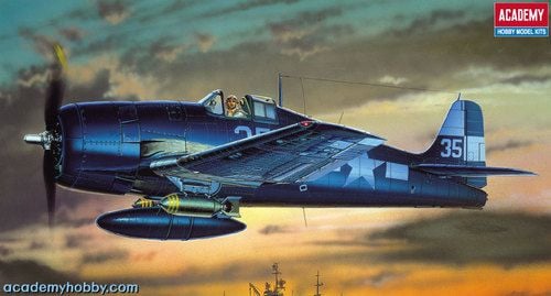 Academia F6F35 Hellcat (MA-12481)