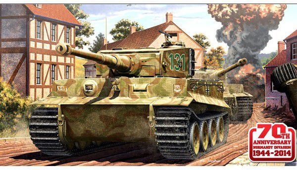 Tiger I la mijlocul „Aniversare 70 1944 (13287)