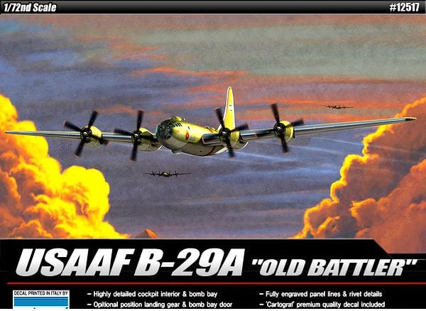 Academia USAAF B29A „Old Battler” 12517