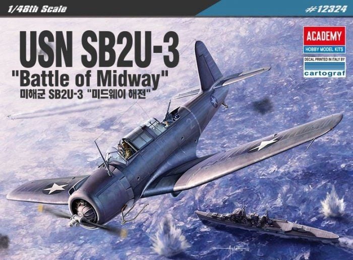 Academia USN SB2U-3 Vindicator Battle of Midway