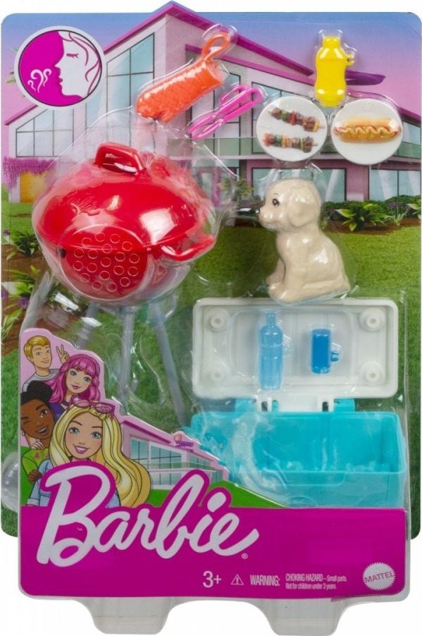 Accesorii Barbie Mattel Barbie Grill World Minikit