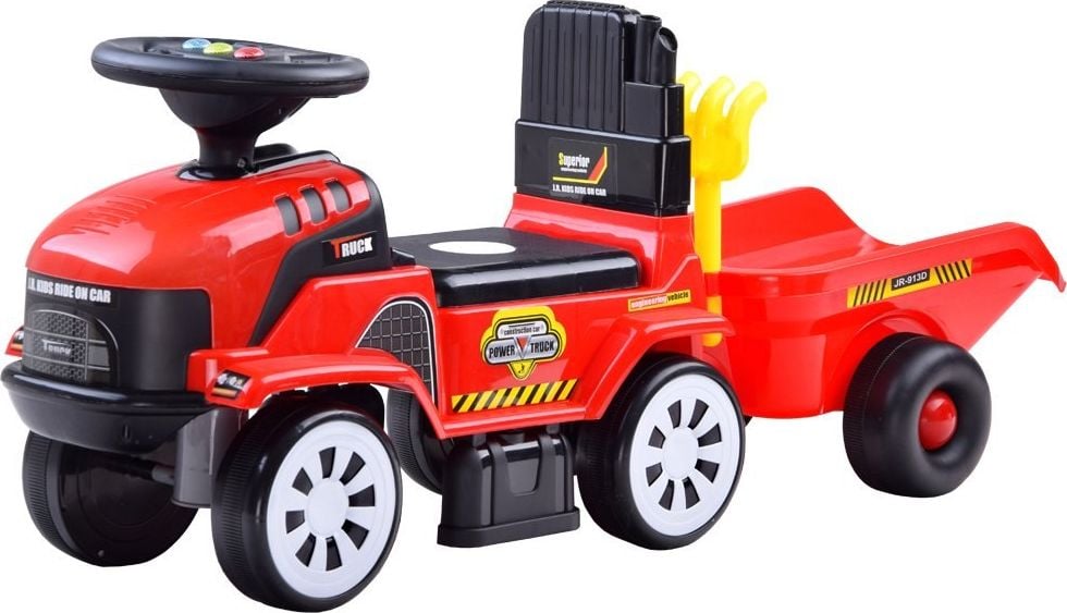 Masinute si vehicule pentru copii - Accesorii tractor cu remorcă melodii (ZA3746)