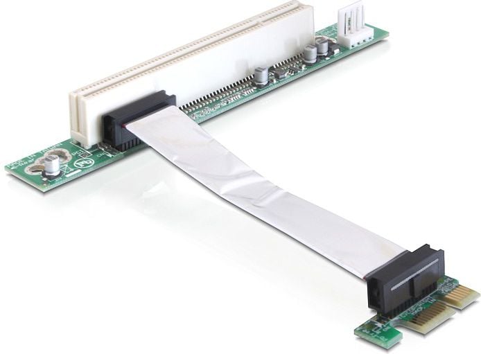 Accesoriu IT delock adaptor PCI Express> PCI 32bit, 9cm cablu flexibil (41856)