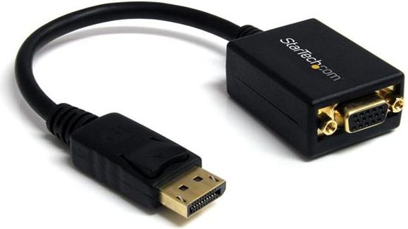 Accesoriu IT startech DisplayPort D-Sub (VGA), 0,29, negru (DP2VGA2)