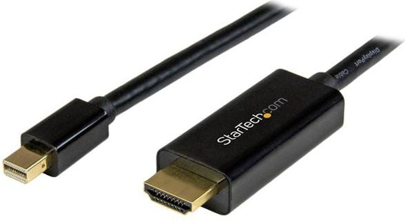 Accesoriu IT startech DisplayPort Mini HDMI, 1, negru (MDP2HDMM1MB)