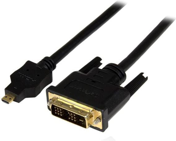 Accesoriu IT startech Micro HDMI DVI, 1, negru (HDDDVIMM1M)