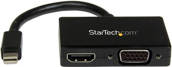 Accesoriu IT startech Mini DisplayPort la HDMI D-Sub (VGA), 0,19, negru (MDP2HDVGA)
