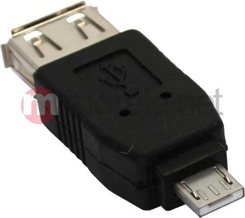 Accesoriu laptop inline Micro USB - USB negru (31600)