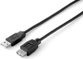 Accesoriu pentru imprimanta equip Extensie USB 2.0 cablu de sex masculin-feminin negru 3m (128851)