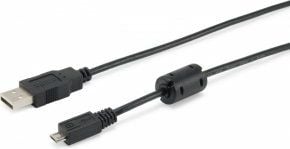 Accesoriu pentru imprimanta equip Micro USB 1m negru (128596)