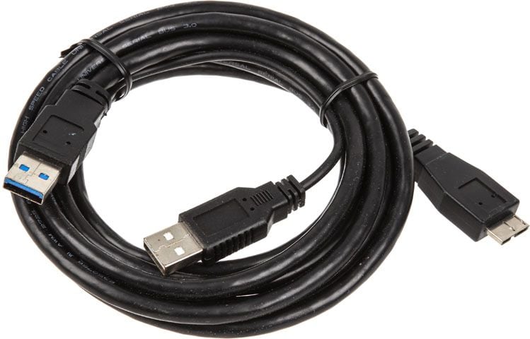 Accesoriu pentru imprimanta inline 2m USB 3.0 cablu Y, 2x A B Micro negru (35420Y)