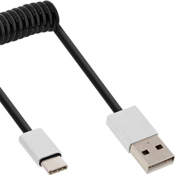 Accesoriu pentru imprimanta inline USB C -> USB A (M/M) negru 0.5m (35876)