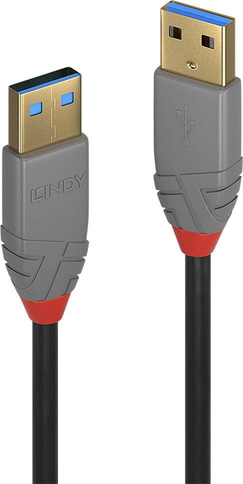 Accesoriu pentru imprimanta lindy 36754 Lindy USB 3.0 cablu tip A Anthra Linie - 5m